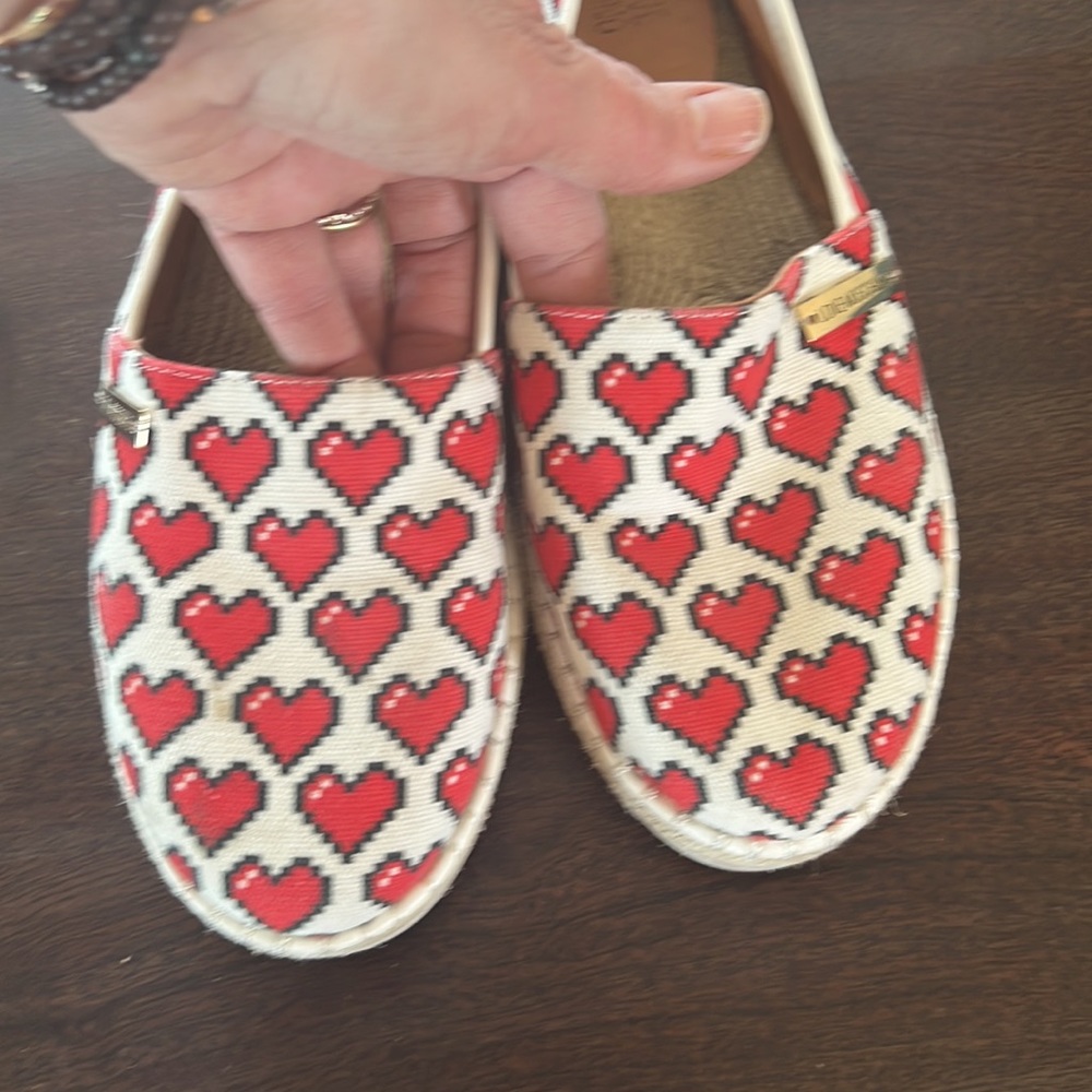 Love Moschino heart espadrilles SZ 39 - Picture 7 of 7